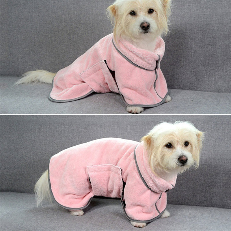 Quick-Dry Microfiber Pet Bath Towel
