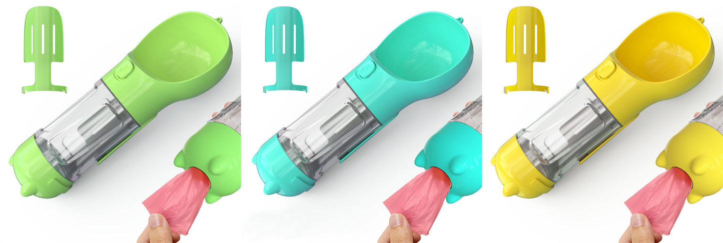3-in-1 Dog Water Bottle