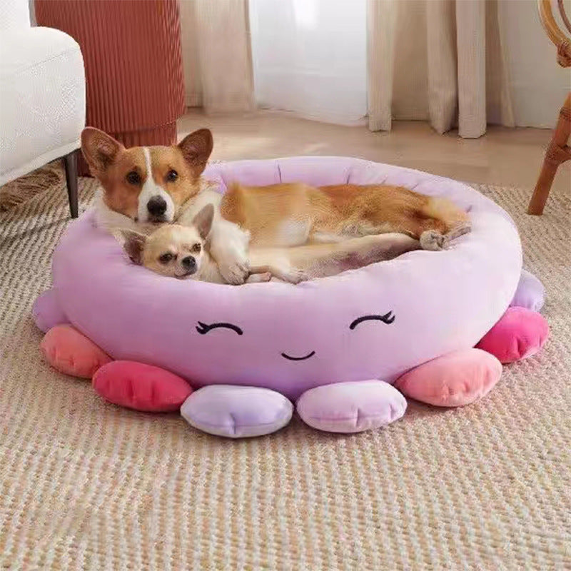 Shark Plush Pet Bed