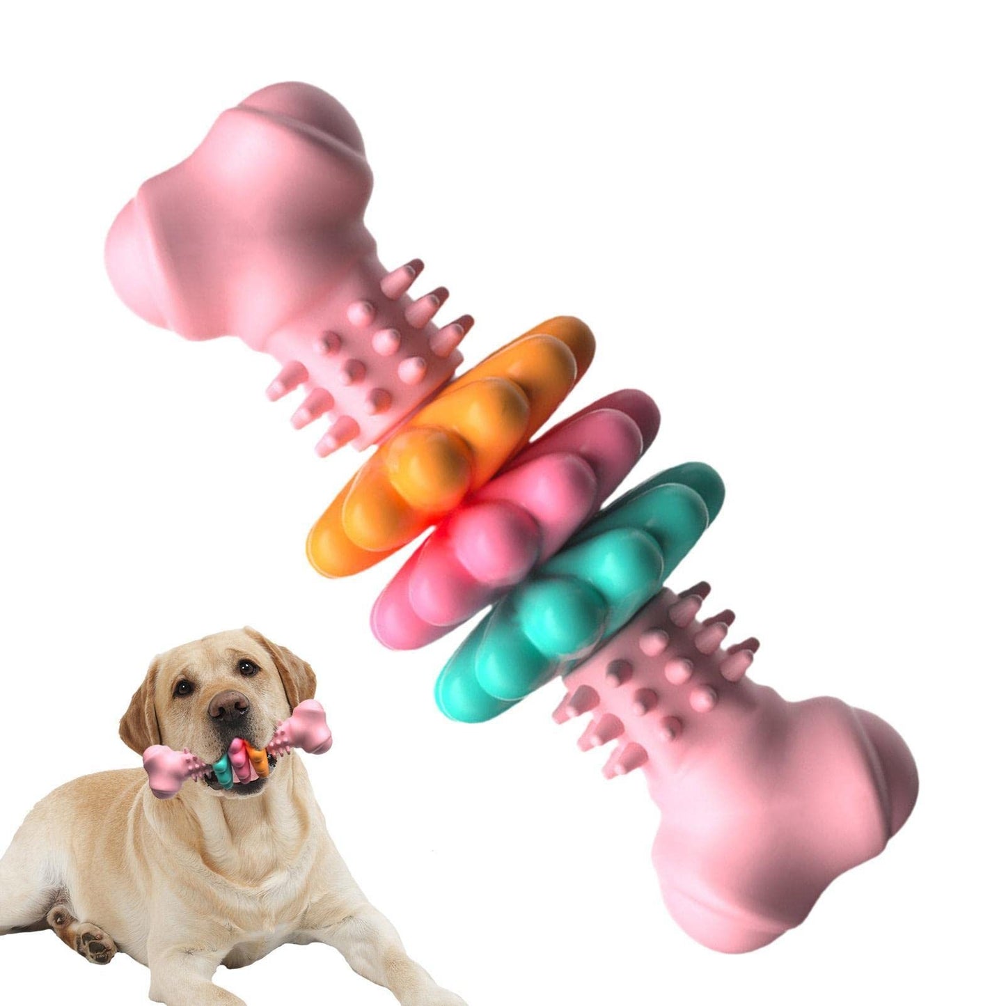 Indestructible Dog Chew Bone Toy